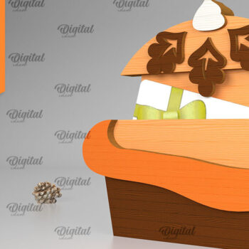 Intra απο ξύλο plywood 3mm-4mm πάχος – Πακέτο θήκης δώρων για την Ημέρα των Ευχαριστιών Δίασταση 20x20 cm INTRAFABR-104300946 - Image 11