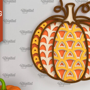 Intra απο ξύλο plywood 3mm-4mm πάχος – Πακέτο λέιζερ με στρώσεις για την ημέρα των ευχαριστιών Δίασταση 20x20 cm INTRAFABR-103783976 - Image 4