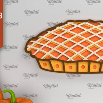 Intra απο ξύλο plywood 3mm-4mm πάχος – Πακέτο λέιζερ με στρώσεις για την ημέρα των ευχαριστιών Δίασταση 20x20 cm INTRAFABR-103783976 - Image 11