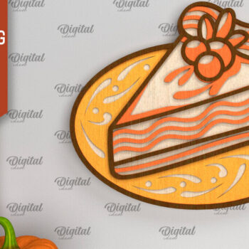 Intra απο ξύλο plywood 3mm-4mm πάχος – Ευχαριστιών Layered Decor Κοπή λέιζερ Δίασταση  20x20 cm INTRAFABR-103708534 - Image 1