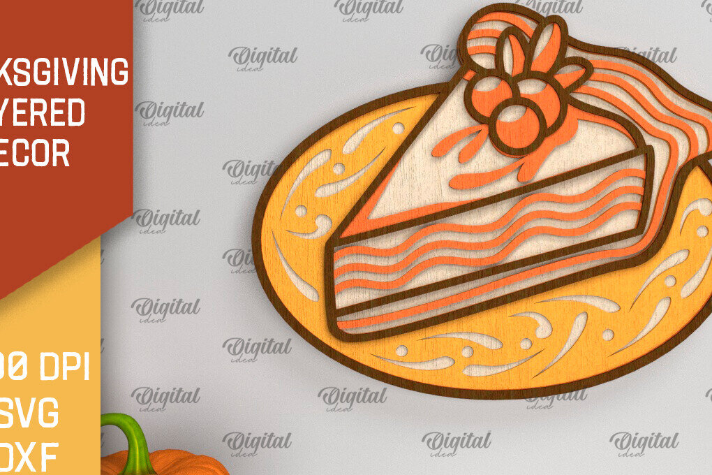 Intra απο ξύλο plywood 3mm-4mm πάχος – Ευχαριστιών Layered Decor Κοπή λέιζερ Δίασταση  20x20 cm INTRAFABR-103708534