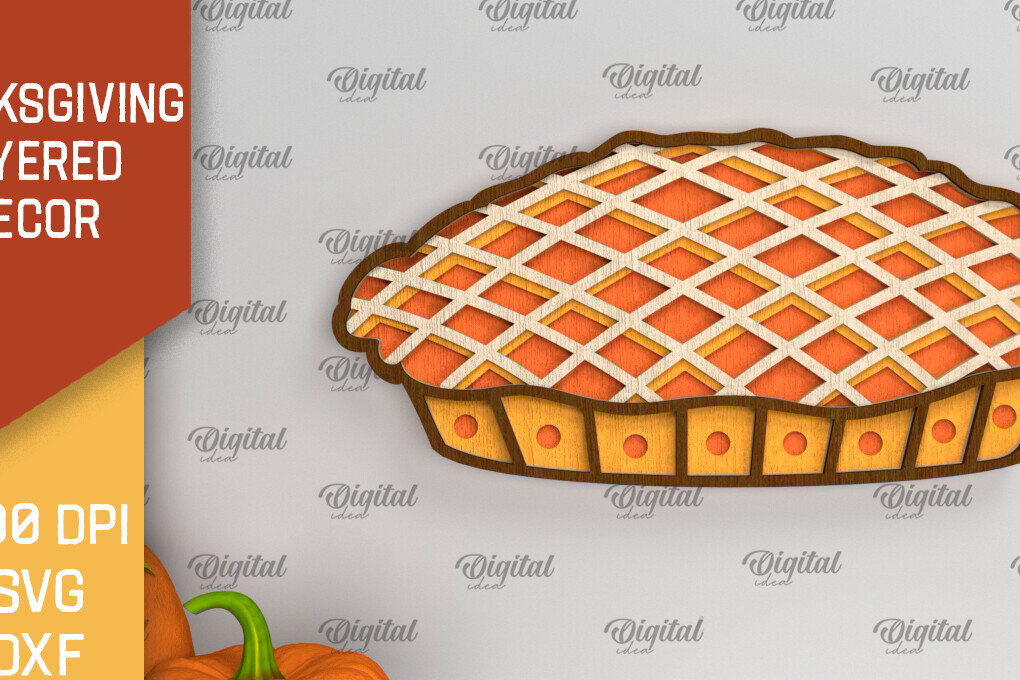 Intra απο ξύλο plywood 3mm-4mm πάχος – Ευχαριστιών Layered Decor Κοπή λέιζερ Δίασταση  20x20 cm INTRAFABR-103708623