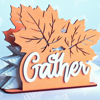 Intra απο ξύλο plywood 3mm-4mm πάχος – Πακέτο θήκης χαρτοπετσέτας ημέρας των ευχαριστιών | CNC Δίασταση 20x20 cm INTRAFABR-103791721 - Image 6