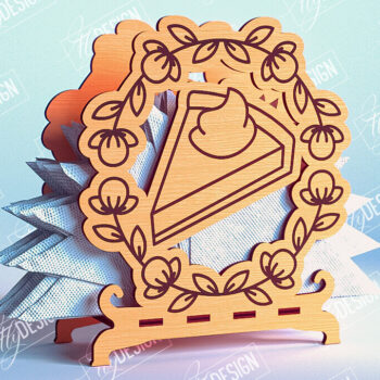 Intra απο ξύλο plywood 3mm-4mm πάχος – Θήκη χαρτοπετσέτας για την ημέρα των ευχαριστιών | Αρχείο CNC Δίασταση  20x20 cm INTRAFABR-103787905 - Image 1