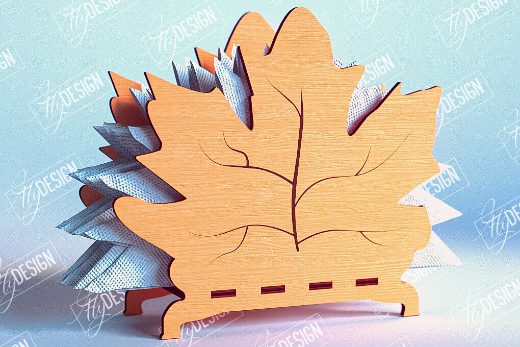 Intra απο ξύλο plywood 3mm-4mm πάχος – Θήκη χαρτοπετσέτας για την ημέρα των ευχαριστιών | Αρχείο CNC Δίασταση  20x20 cm INTRAFABR-103787949