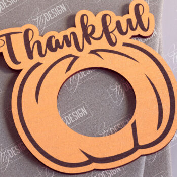 Intra απο ξύλο plywood 3mm-4mm πάχος – Δαχτυλίδια Χαρτοπετσέτας Ευχαριστιών V.2 | Αρχείο CNC Δίασταση 20x20 cm INTRAFABR-103789786 - Image 1