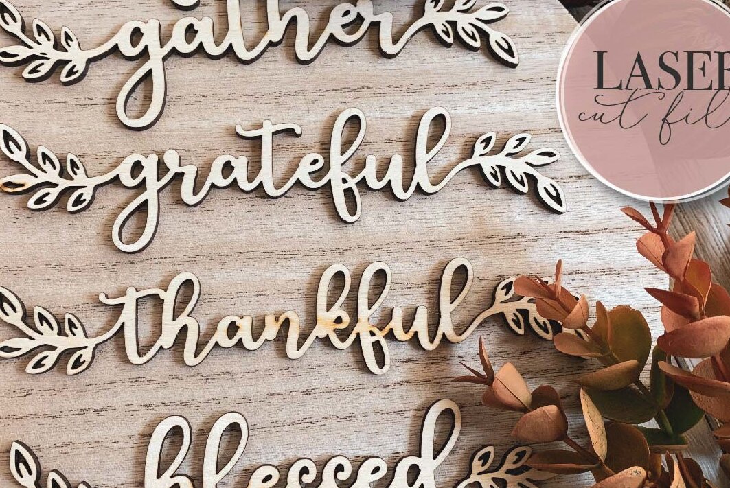 Intra απο ξύλο plywood 3mm-4mm πάχος – Πίνακας Ευχαριστιών Λέξεις Δίασταση  45x45 cm INTRAFABR-72640303