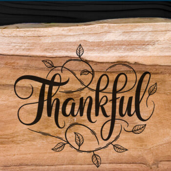 Intra απο ξύλο plywood 3mm-4mm πάχος – Ημέρα των Ευχαριστιών Thankful Δίασταση  20x20 cm INTRAFABR-109567944 - Image 3