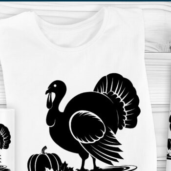 Intra απο ξύλο plywood 3mm-4mm πάχος – Κοπή λέιζερ Τουρκίας για την Ημέρα των Ευχαριστιών Δίασταση 20x20 cm INTRAFABR-107925011 - Image 2