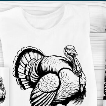 Intra απο ξύλο plywood 3mm-4mm πάχος – Κοπή λέιζερ Τουρκίας για την Ημέρα των Ευχαριστιών Δίασταση 20x20 cm INTRAFABR-107925245 - Image 2