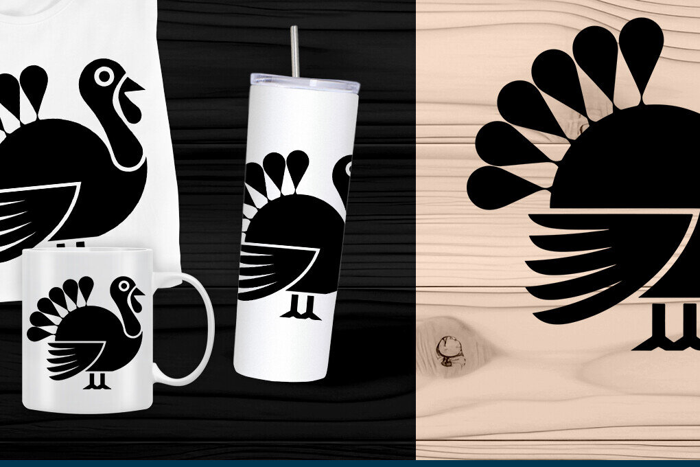 Intra απο ξύλο plywood 3mm-4mm πάχος – Κοπή λέιζερ Τουρκίας για την Ημέρα των Ευχαριστιών Δίασταση  20x20 cm INTRAFABR-107926014