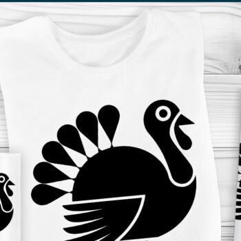 Intra απο ξύλο plywood 3mm-4mm πάχος – Κοπή λέιζερ Τουρκίας για την Ημέρα των Ευχαριστιών Δίασταση  20x20 cm INTRAFABR-107926014 - Image 2