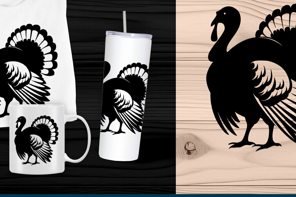 Intra απο ξύλο plywood 3mm-4mm πάχος – Κοπή λέιζερ Τουρκίας για την Ημέρα των Ευχαριστιών Δίασταση  20x20 cm INTRAFABR-107924078