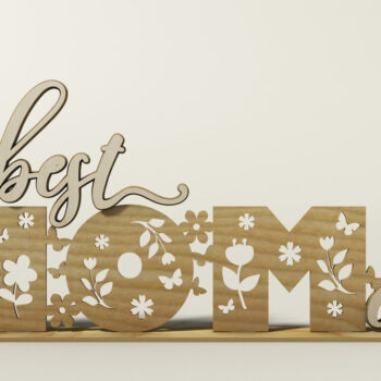 Intra απο ξύλο plywood 3mm-4mm πάχος – Το καλύτερο πρότυπο για τη μαμά ποτέ Δίασταση  20x20 cm INTRAFABR-65212804 - Image 5