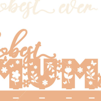 Intra απο ξύλο plywood 3mm-4mm πάχος – Το καλύτερο πρότυπο για τη μαμά ποτέ Δίασταση  20x20 cm INTRAFABR-65212804 - Image 8