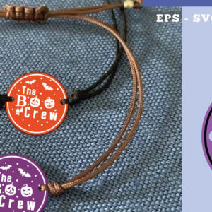 Intra απο ξύλο plywood 3mm-4mm πάχος – The Boo Crew Bracelet 2 Δίασταση  20x20 cm INTRAFABR-111697376