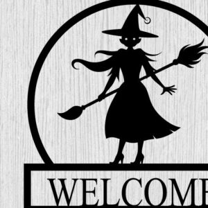 Intra απο ξύλο plywood 3mm-4mm πάχος – The Broomstick Metal Wall Art Laser File Δίασταση  40x30 cm INTRAFABR-102701696