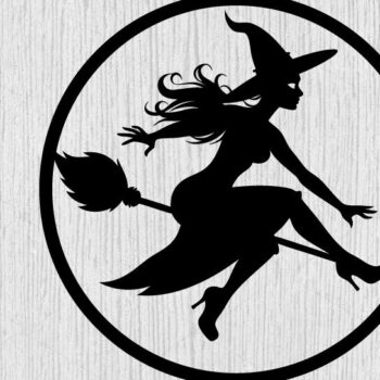 Intra απο ξύλο plywood 3mm-4mm πάχος – The Broomstick Metal Wall Art Laser File Δίασταση  40x30 cm INTRAFABR-102701528 - Image 1