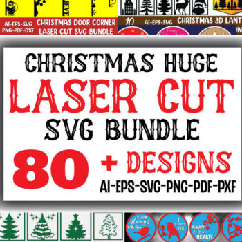 Intra απο ξύλο plywood 3mm-4mm πάχος – The Huge Christmas Cut Bundle Δίασταση 20x20 cm INTRAFABR-124874619 - Image 1