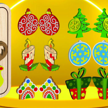 Intra απο ξύλο plywood 3mm-4mm πάχος – The Huge Christmas Cut Bundle Δίασταση 20x20 cm INTRAFABR-108667831 - Image 2