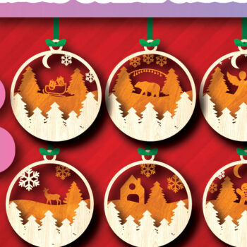 Intra απο ξύλο plywood 3mm-4mm πάχος – The Huge Christmas Cut Bundle Δίασταση 20x20 cm INTRAFABR-108667831 - Image 14