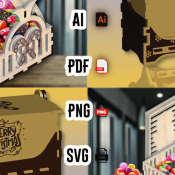 Intra απο ξύλο plywood 3mm-4mm πάχος – The Huge Christmas Cut Bundle Δίασταση 20x20 cm INTRAFABR-108667831 - Image 15