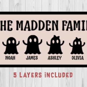 Intra απο ξύλο plywood 3mm-4mm πάχος – Σημάδι The Madden Family Δίασταση  20x20 cm INTRAFABR-76198880