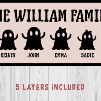 Intra απο ξύλο plywood 3mm-4mm πάχος – Το σημάδι της οικογένειας William Δίασταση  20x20 cm INTRAFABR-76199124 - Image 1