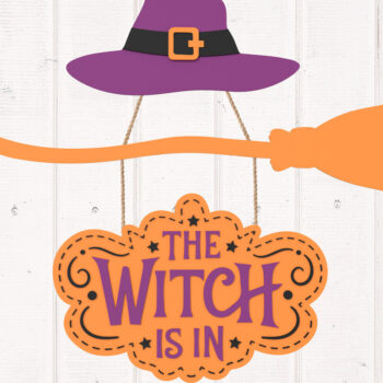 Intra απο ξύλο plywood 3mm-4mm πάχος – Το The Witch είναι σε 3D Δίασταση 20x20 cm INTRAFABR-105764404 - Image 1