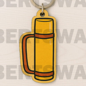 Intra απο ξύλο plywood 3mm-4mm πάχος – Αρχείο Keychain Thermos Δίασταση 5x5 cm INTRAFABR-123329517