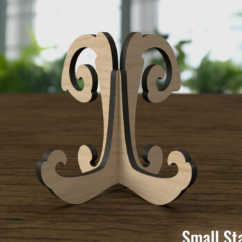Intra απο ξύλο plywood 3mm-4mm πάχος – Τρία μεγέθη Flourish Easel Art Stand Δίασταση  20x20 cm INTRAFABR-117394457 - Image 7