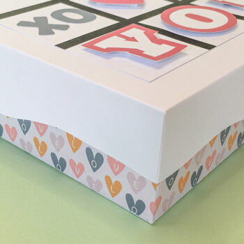 Intra απο ξύλο plywood 3mm-4mm πάχος – Tic - Tac Valentine Box Δίασταση  20x20 cm INTRAFABR-24979067 - Image 4