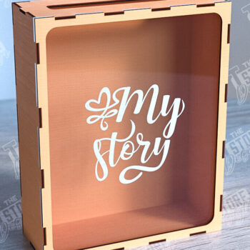 Intra απο ξύλο plywood 3mm-4mm πάχος – Ticket Stub Memory Box Πακέτο κοπής λέιζερ Δίασταση  20x20 cm INTRAFABR-102242832 - Image 5