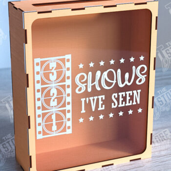 Intra απο ξύλο plywood 3mm-4mm πάχος – Ticket Stub Memory Box Πακέτο κοπής λέιζερ Δίασταση  20x20 cm INTRAFABR-102242832 - Image 6