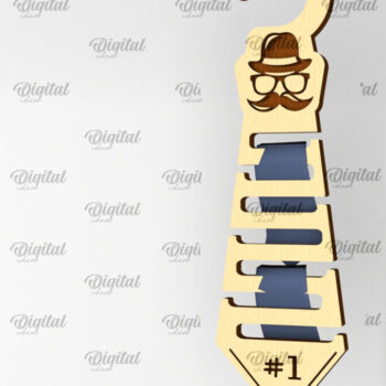 Intra απο ξύλο plywood 3mm-4mm πάχος – Στήριγμα γραβάτας Κόψιμο με λέιζερ. Ξύλινη σχάρα γραβάτας Δίασταση  20x20 cm INTRAFABR-98594968 - Image 1