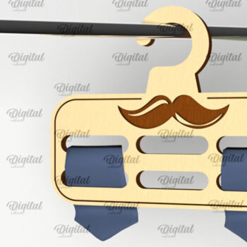 Intra απο ξύλο plywood 3mm-4mm πάχος – Δέσμη κοπής Laser Holders Tie Δίασταση  20x20 cm INTRAFABR-98600768 - Image 6