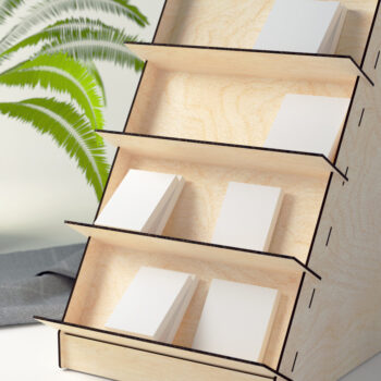 Intra απο ξύλο plywood 3mm-4mm πάχος – Επίπεδη οθόνη Β - Αρχείο κοπής με λέιζερ Δίασταση  20x20 cm INTRAFABR-27376884 - Image 1