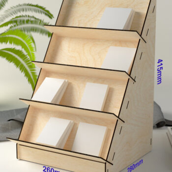 Intra απο ξύλο plywood 3mm-4mm πάχος – Επίπεδη οθόνη Β - Αρχείο κοπής με λέιζερ Δίασταση  20x20 cm INTRAFABR-27376884 - Image 2