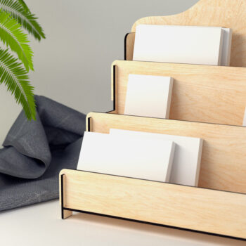 Intra απο ξύλο plywood 3mm-4mm πάχος – Επίπεδη βάση οθόνης - Αρχείο κοπής με λέιζερ Δίασταση 20x20 cm INTRAFABR-27376827 - Image 1