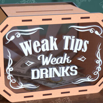 Intra απο ξύλο plywood 3mm-4mm πάχος – Tip Box Δέσμη σχεδίασης κοπής με λέιζερ|Κουτί νομισμάτων Δίασταση 20x20 cm INTRAFABR-98591694 - Image 6