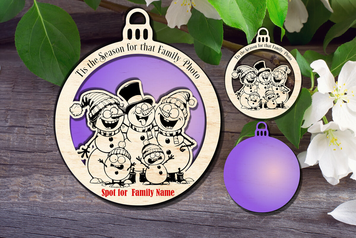 Intra απο ξύλο plywood 3mm-4mm πάχος – Αυτή είναι η εποχή για αυτή την οικογενειακή φωτογραφία Δίασταση  20x20 cm INTRAFABR-111710467