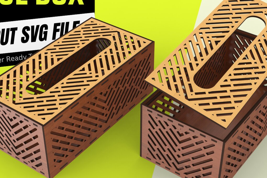 Intra απο ξύλο plywood 3mm-4mm πάχος – Tissue Box File Cut Laser,ting Δίασταση  20x20 cm INTRAFABR-107110572