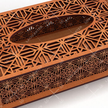 Intra απο ξύλο plywood 3mm-4mm πάχος – Tissue Box | Κουτί χαρτιού Δίασταση 20x20 cm INTRAFABR-88758889 - Image 3