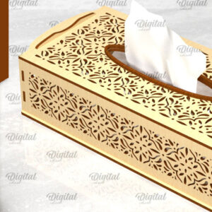 Intra απο ξύλο plywood 3mm-4mm πάχος – Ξύλινο κουτί χαρτομάντιλου Δίασταση  20x20 cm INTRAFABR-97965462