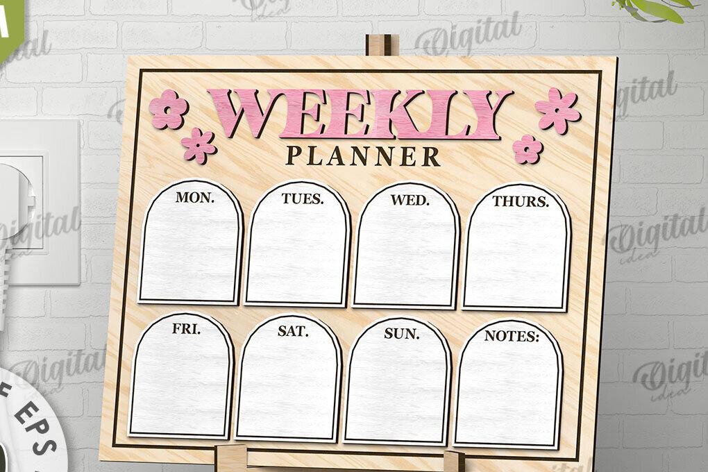 Intra απο ξύλο plywood 3mm-4mm πάχος – To Do List Σχεδιασμός κοπής με λέιζερ σανίδας Δίασταση  20x20 cm INTRAFABR-108836042