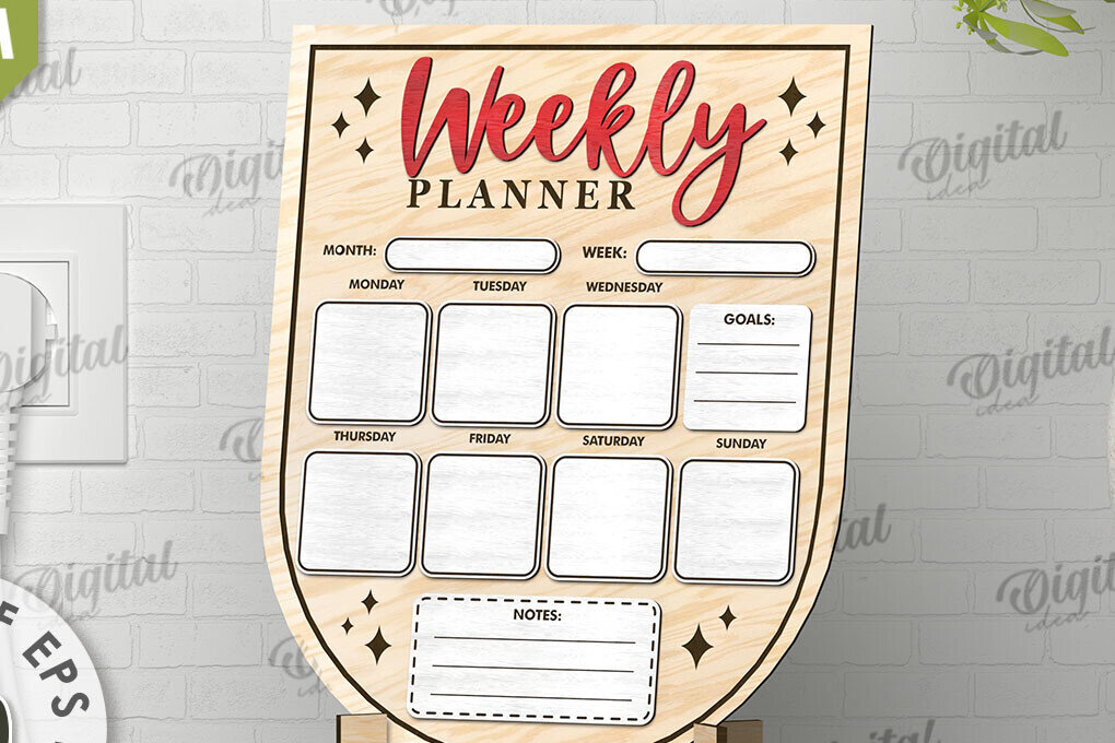 Intra απο ξύλο plywood 3mm-4mm πάχος – To Do List Σχεδιασμός κοπής με λέιζερ σανίδας Δίασταση  20x20 cm INTRAFABR-108836412