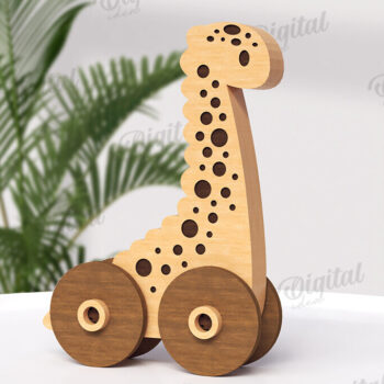 Intra απο ξύλο plywood 3mm-4mm πάχος – Πακέτο κοπής με λέιζερ Toddler Toys on Wheels Δίασταση 20x20 cm INTRAFABR-122060144 - Image 9