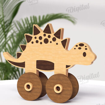 Intra απο ξύλο plywood 3mm-4mm πάχος – Πακέτο κοπής με λέιζερ Toddler Toys on Wheels Δίασταση 20x20 cm INTRAFABR-122060144 - Image 12