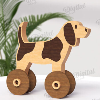 Intra απο ξύλο plywood 3mm-4mm πάχος – Πακέτο κοπής με λέιζερ Toddler Toys on Wheels Δίασταση 20x20 cm INTRAFABR-122060144 - Image 13