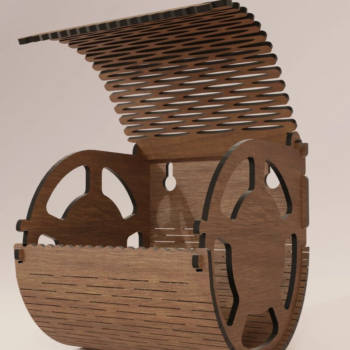 Intra απο ξύλο plywood 3mm-4mm πάχος – Αρχειοθήκη λέιζερ θήκης χαρτιού υγείας Δίασταση  20x20 cm INTRAFABR-104605066 - Image 7